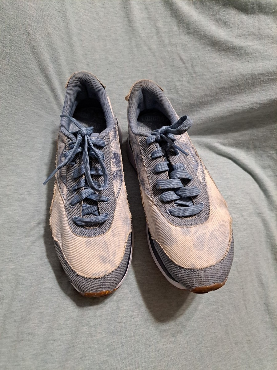 PUMA Women's Cruise Rider Denim Marbly Fashion Sneaker Size: 7 | eBay