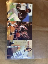 1993 RARE PROMO UNCUT SHEET SHAQ O'NEAL,FRANK THOMAS,MANON RHEAUME HOT STAR