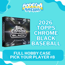 George Springer -2026 Topps Chrome Black Baseball-12 Box Hobby Case Break PYP #8