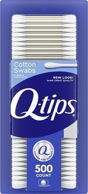Cotton Swabs, Original, For Home, First Aid and Beauty, 100% Cotton, 500