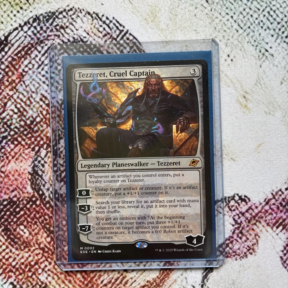 MTG Tezzeret, Cruel Captain - Edge of Eternities - ENG - Bild 3 von 3