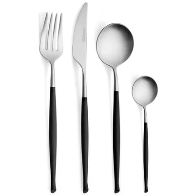 6 x fourchettes de table WAVE BLACK – Cristema - Photo 1/3