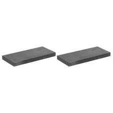 2Stk Graphitblock Rechteck Graphit Elektroden Platte 101x47.5x8mm Galvanisieren