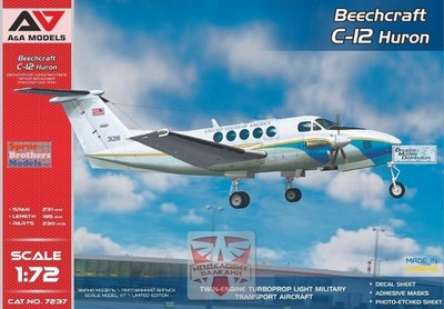 MDVAAM72037 1:72 Modelsvit A&A Models Beechcraft C-12 Huron