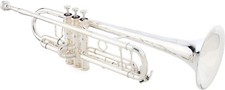 XO 1604RS Professional Bb Trumpet - Rose Brass Bell, Silver Plated