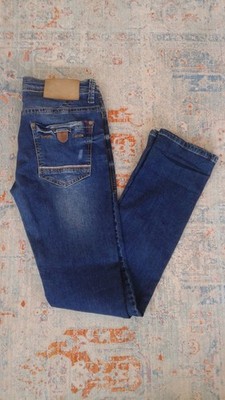 DSQUARED 2 MEN JEANS 32X31 BLUE COLOR DISTRESSED