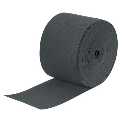 Elastic Bands for Sewing 3'' 10 Yard Dark Grey
 Knit Elastic Spool