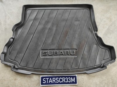 2002-2007 Subaru Impreza Wagon Rear Trunk Rubber Floor Mat All Weather Genuine