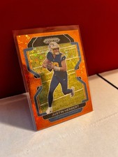 2021 Panini Prizm - Justin Herbert #169 Orange Disco Prizm