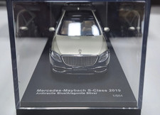 Almost Real Mercedes Maybach S Class 2019 Blue Silver 1:43 Diecast 504 Ltd