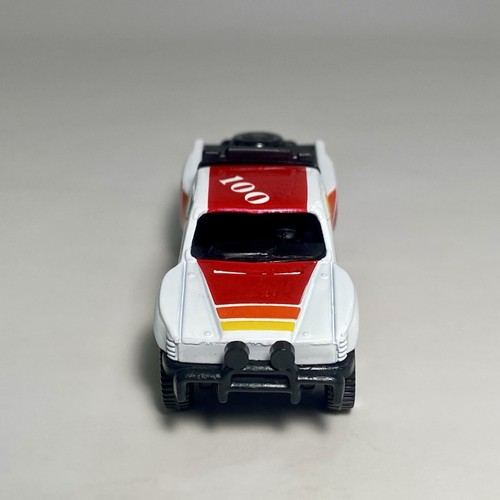 Maisto Toyota SR5 Pickup Truck & JL Open Car Trailer 1:64 Diecast Lot White - Picture 4 of 18