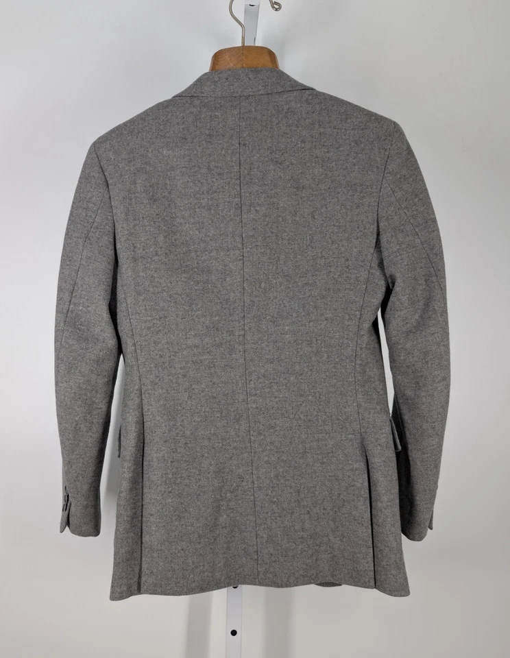 Chaqueta Blazer Jil Sander J+ Uniqlo Gris Polar Talla XS 36" Foto 4 de 4