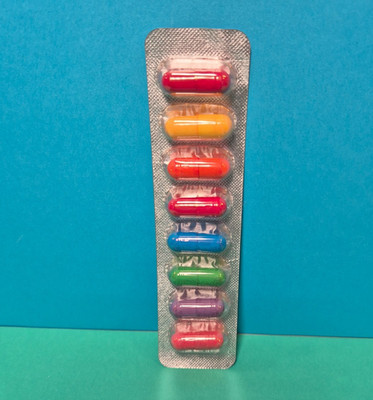 8 Kapseln Farbe färben Farbe zum Dekorieren Bemalen Ostereier ausgefallen Basteln