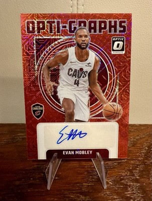 Panini Donruss Optic 24-25 Evan Mobley Cavs OPTI-GRAHPS Choice Auto - NEW