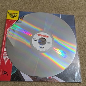 Laser Active Mega LD Rocket Coaster Laser Disc Video Game Taito In Shrink 1993