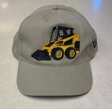 Vintage Caterpillar CAT Cap * Skid Steer Loader * Snapback Cap