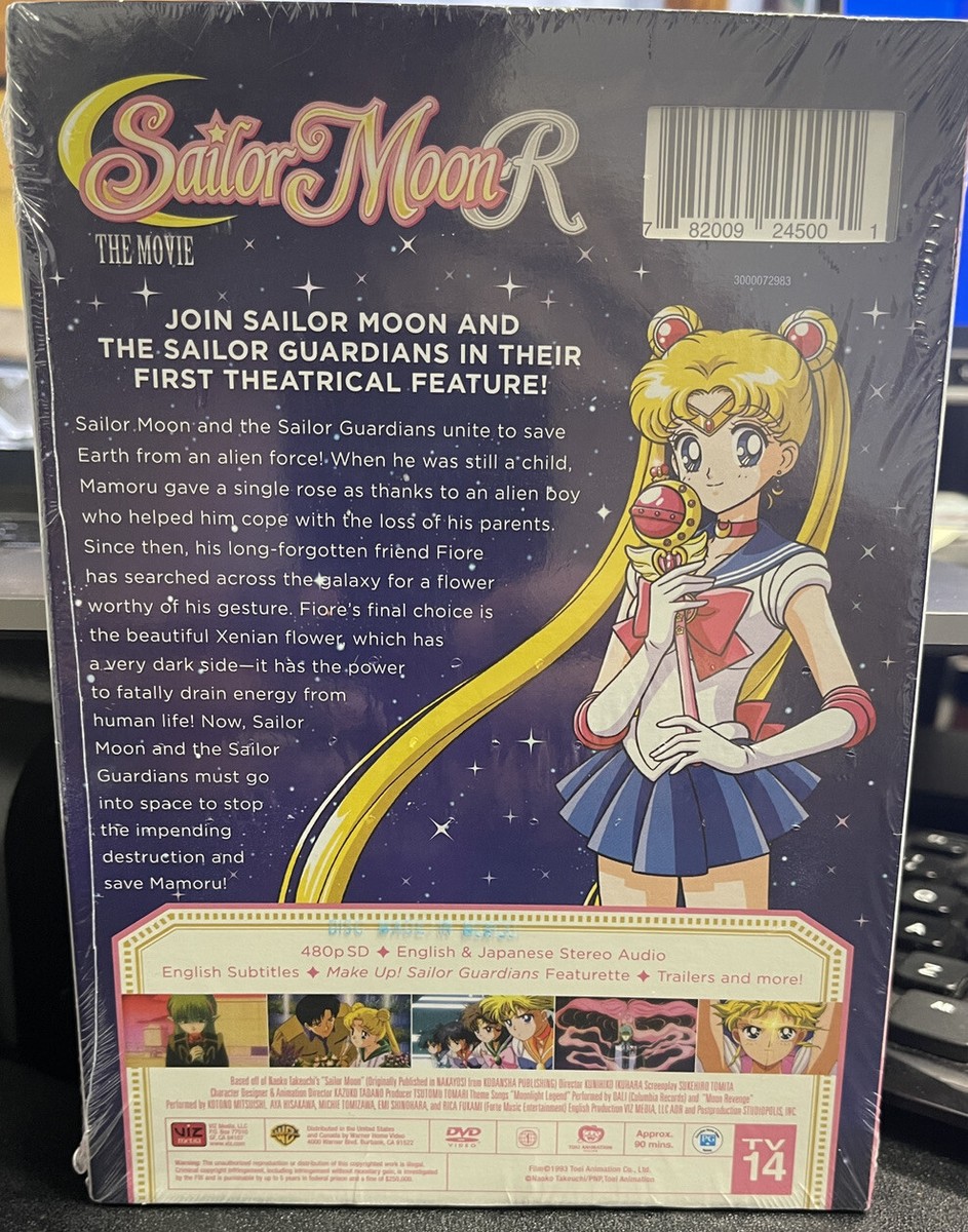 Sailor Moon R The Movie [New DVD] Brand New Sealed Unopened