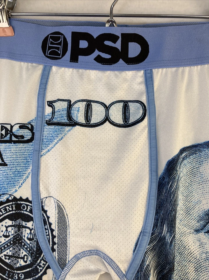 PSD Underwear Men's Dead Presidents Money Boxer Briefs NWT New Size Large - Image 3 of 4