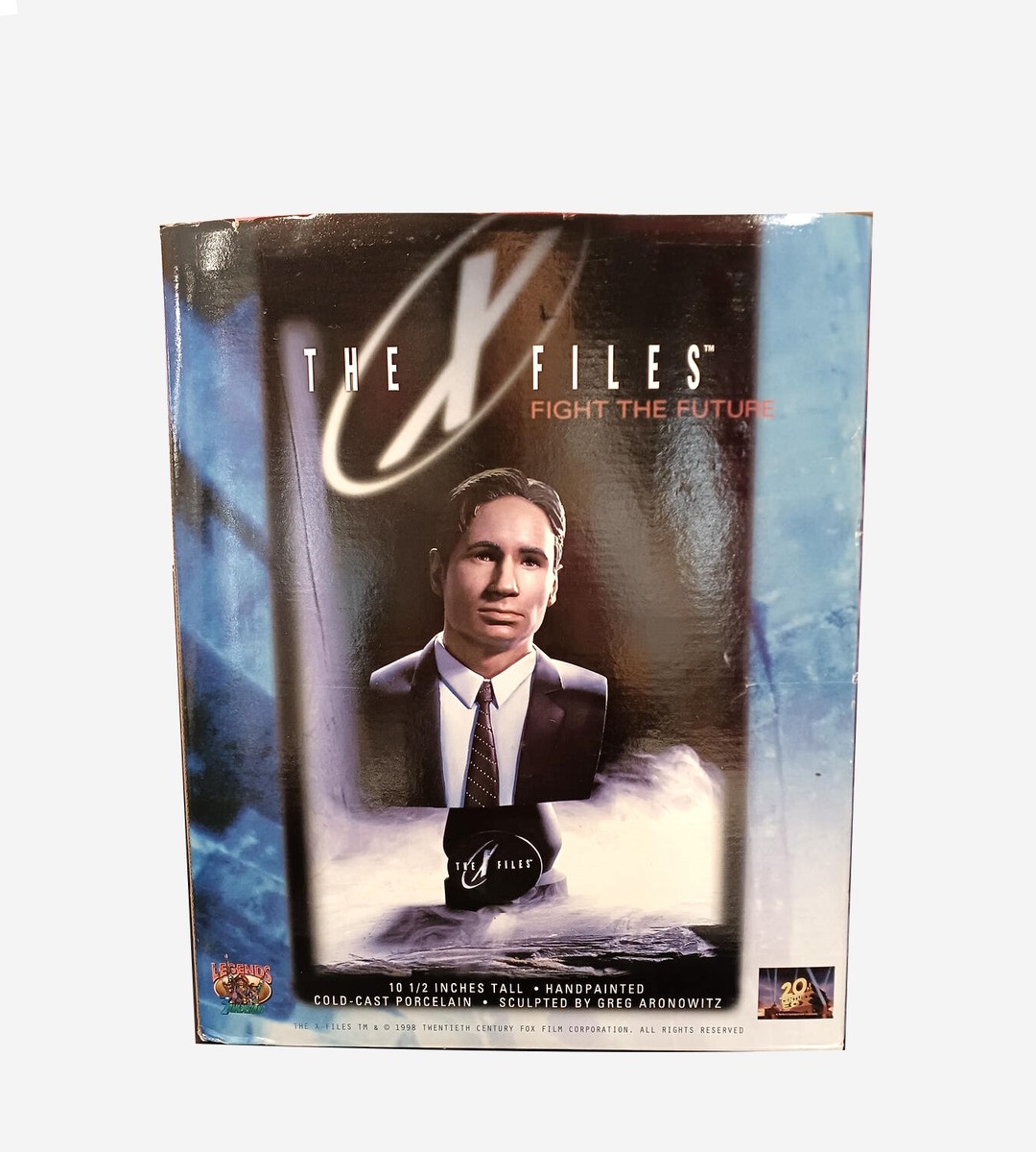 Legends in 3D X-Files Fox Mulder David Duchovny Half Scale Bust LE