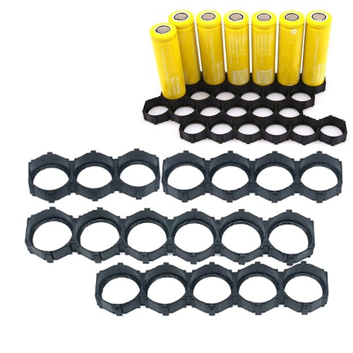 21700 Batteriehalter PC Material sichere Verbindung schwarz Kunststoffrahmen - Bild 2 von 35