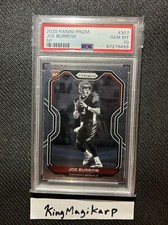 2020 Panini Prizm PSA 10 Joe Burrow SP Negative Variation Rookie RC #307