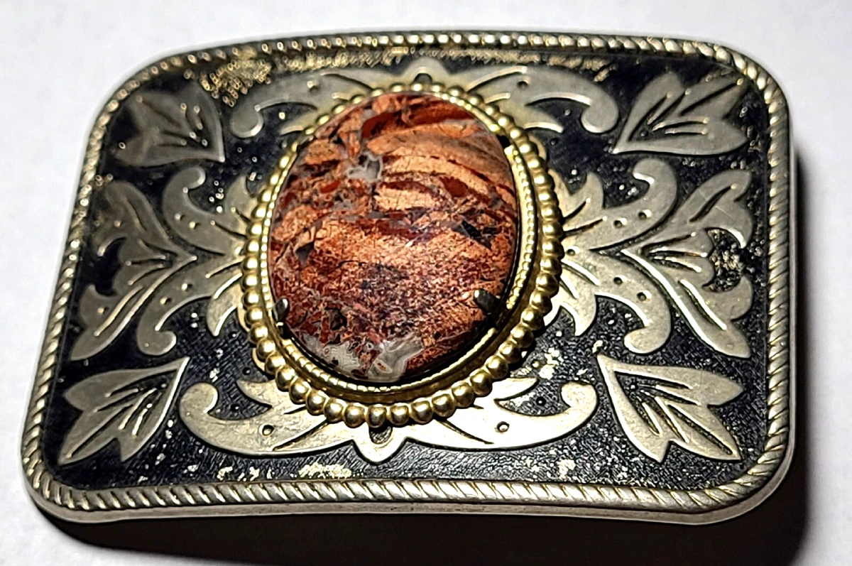 Agate Vintage Belt Buckles for sale - eBay display picture 2
