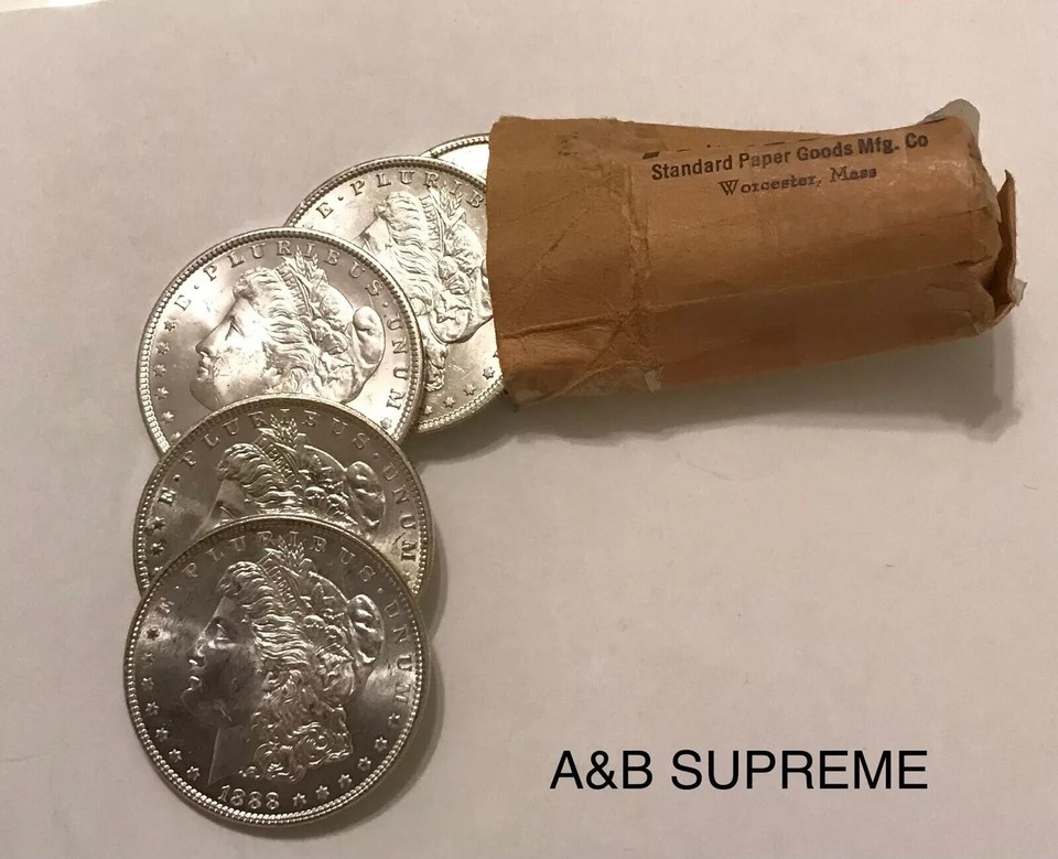 Morgan Dollar 90% Silber Morgan Dollar Von OBW Roll Estate Horte Auswahl-Edelstein Bu Sammlermünze Morgan Dollar
