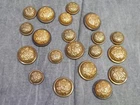 Civil War GAR Coat Brass Button Covers  20 pieces