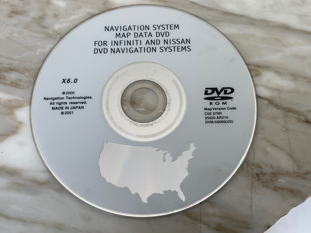 2001-2004 Nissan Pathfinder Infiniti QX4 I35 Navigation DVD