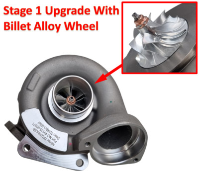 Upgrade Turbolader BMW 320d E91 E90 / 120d E87 / 520d Neu Turbo Billet
