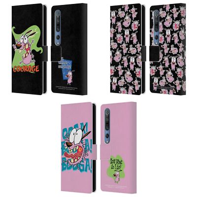 OFFICIAL COURAGE THE COWARDLY DOG GRAPHICS LEATHER BOOK CASE FOR XIAOMI PHONES