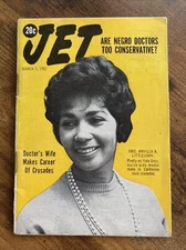 Vintage JET Magazine March 1 1962 Arvilla Littlejohn Doctor's Wife