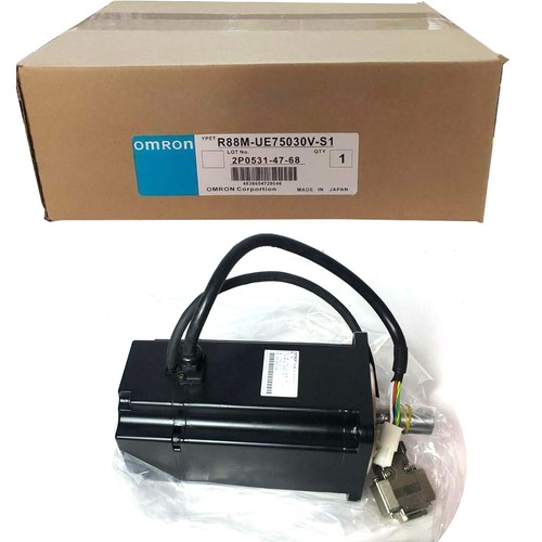 Omron R88M-UE75030V-S1 Servo Motor 1PC New Expedited Shipping R88MUE75030VS1 - Picture 1 of 4
