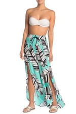 NWT Sz S Trina Turk COPACABANA Skit Wide Leg Swim Cover Pants