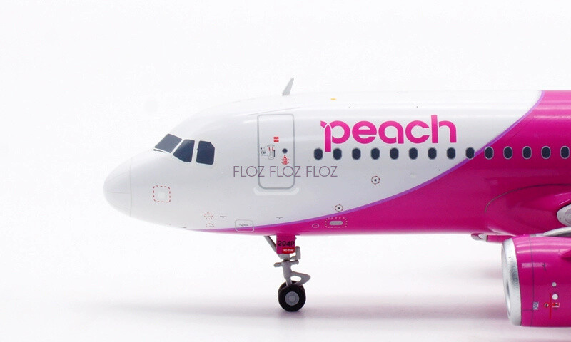 航空機・ヘリコプター JCwings 1/200 Peach A320neo JA204P JC Wings Japan Peach Airlines for Airbus A320NEO JA204P 1