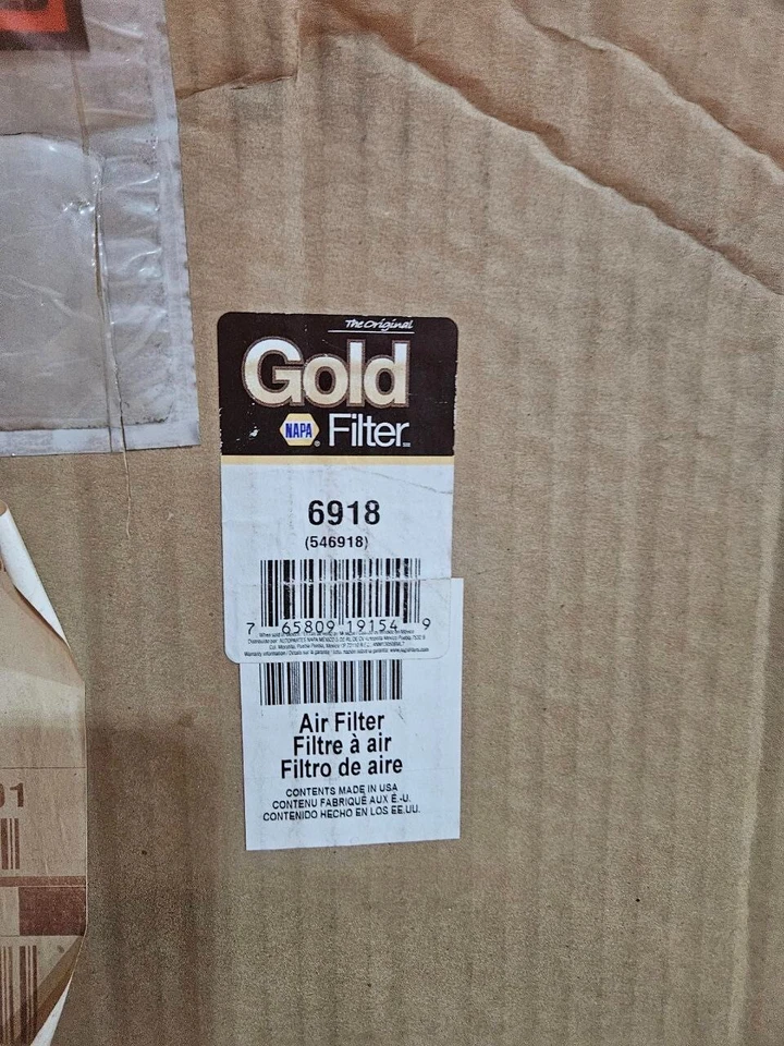 Nuevo filtro de aire NAPA Gold 6918 OEM 546918 Foto 3 de 4