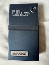 TWO people Portable FM Radio Vintage New AS IS / Read Description Shinning