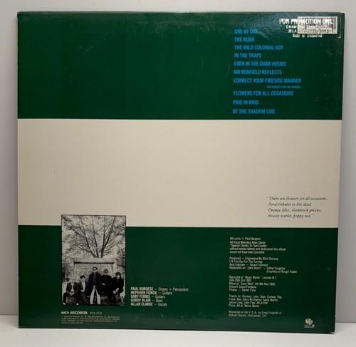RUEFREX * Flowers For All Occasions * Rare 1985 Promo LP * Excellent condition - Imagen 2 de 2