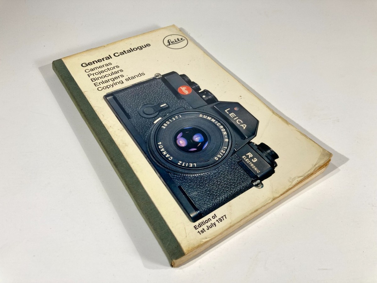 July 1977 Leitz LEICA Camera General Catalog - Softcover book | eBay