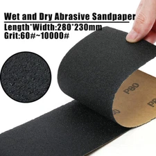Polishing Sand Paper Wet and Dry Abrasive Sandpaper Water Sandpaper 60 - 10000#