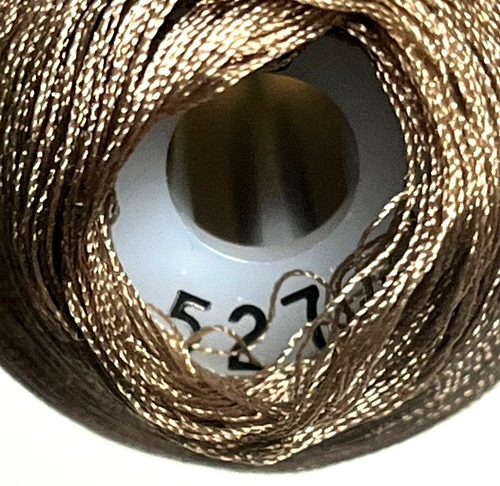 Gudebrod Gude Sylk 527 Bronze Type 00 Polyamide Machine Twist 800-Yard Spool - Picture 11 of 14