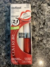 COVERGIRL Outlast All Day 24 Hour Lip Color. #517 Red Hot Lipstick