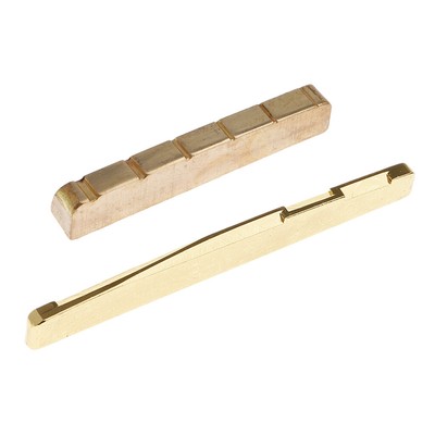 Gitarrenbrücke Sattelmuttern für akustisches Gitarrenzubehör für Gitarrenbrücke Sattelmuttern für akustisches Gitarrenzubehör für