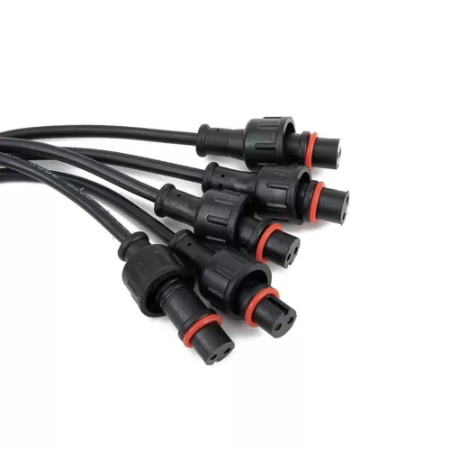 10Pairs 2/3Pin 18/22AWG Waterproof LED Strip Male & Female Cable Connectors USA - Foto 16 di 23