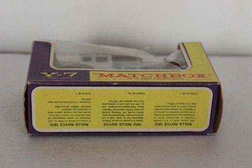 Boxed Matchbox Yesteryear Y7 1912 Rolls Royce - Picture 7 of 7