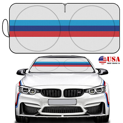 For BMW Interior Accessories Car Windshield Sunshade UV Block Sun Cover Visor