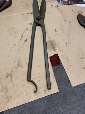  Blechschere / Blechschere Vintage Schmiede / Amboss / 35 cm lang handgefertigt