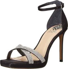 Vince Camuto Women's Kalvira2 Heeled Sandal  Black  7M