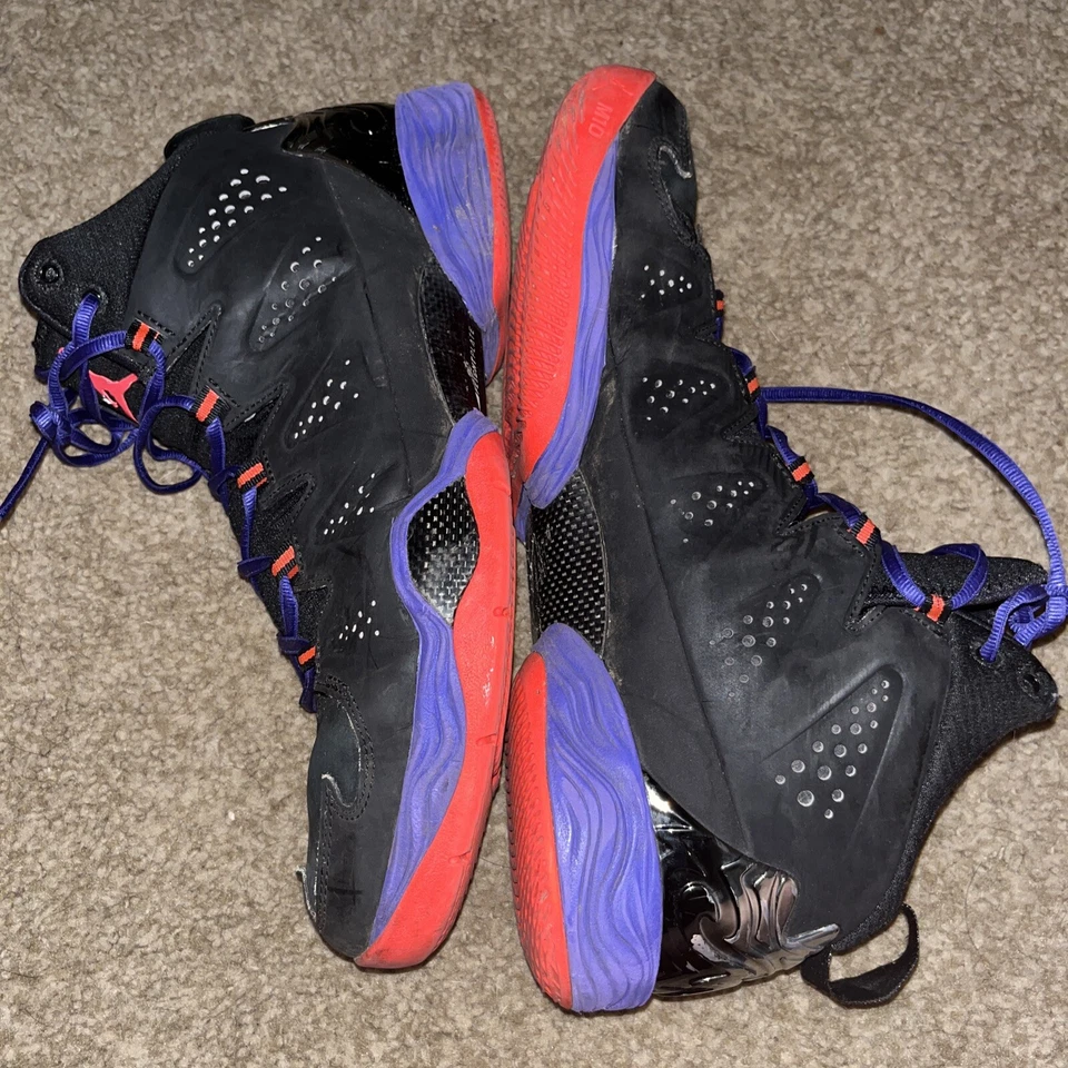 Zapatilla deportiva Nike Air Jordan Melo M10 negra infrarroja 23 Dark Concord talla 11 Eur 45 Foto 3 de 4