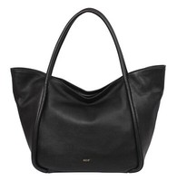 Abro Leather Dalia Shopper Willow Shopper Tasche Black / Gold
